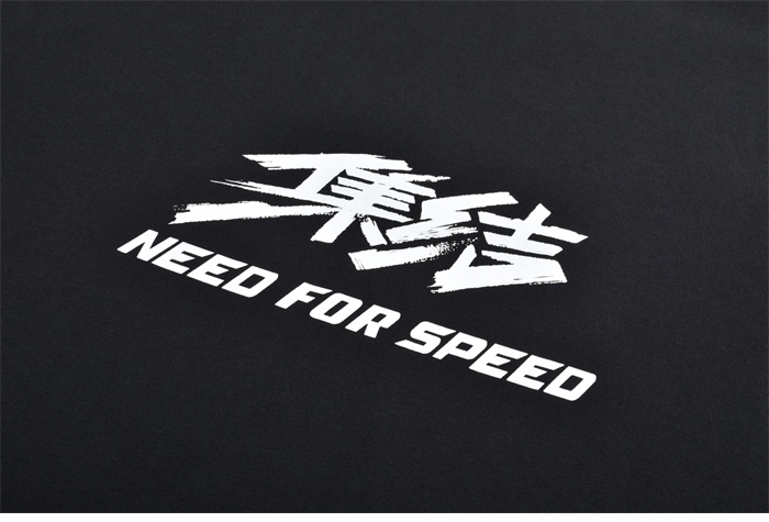 발렌시아가 Need For Speed 긴팔 티셔츠（세븐) - 상세 이미지