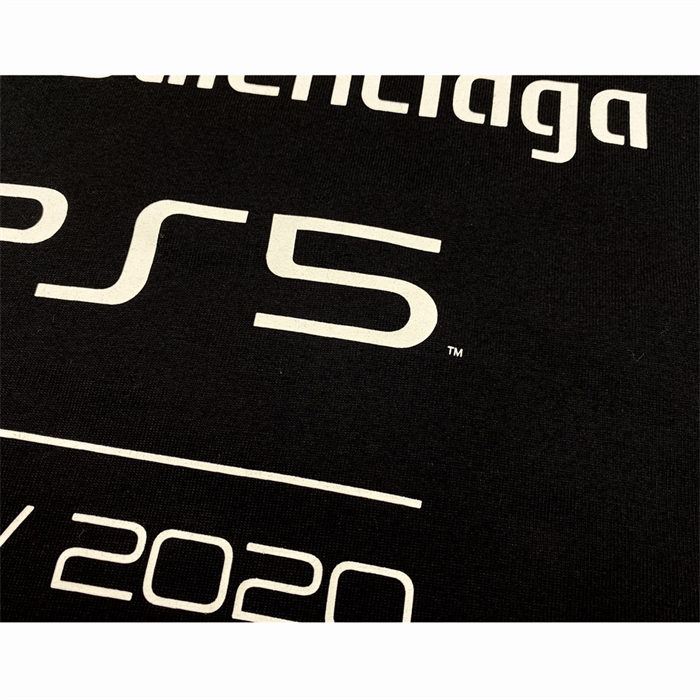 발렌시아가 x 소니 PS5 반팔 티셔츠 - 상세 이미지