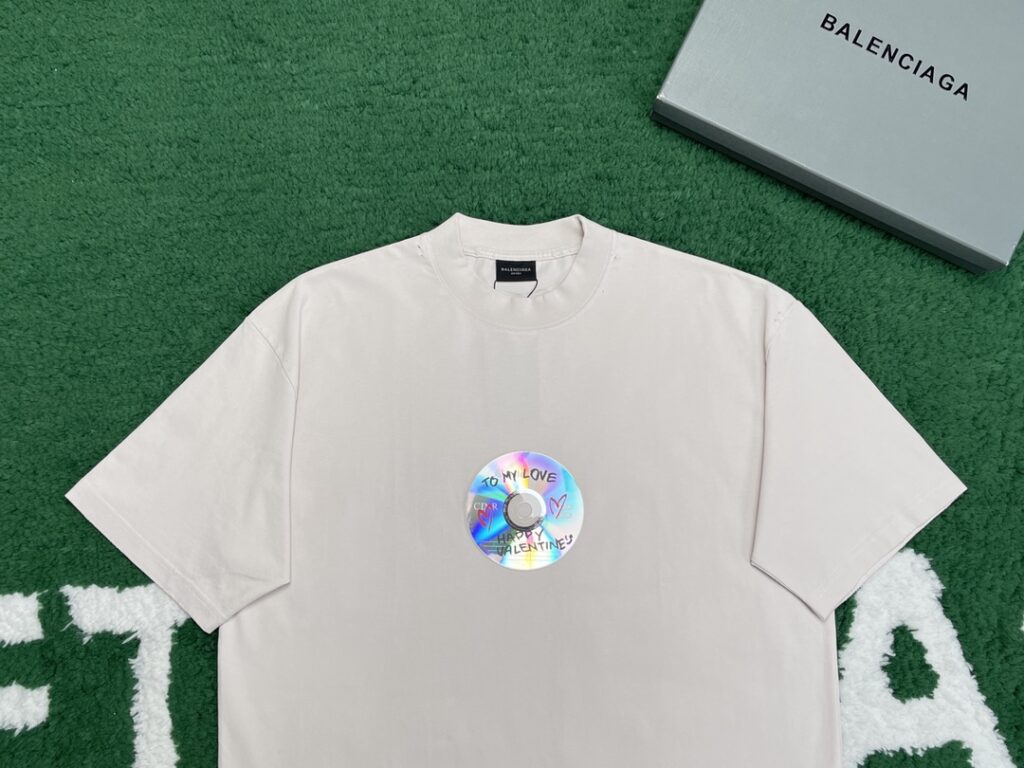 Balenciaga 발렌시아가 남자 TO MY LOVE 핏 블랙 미디엄 티셔츠 레플리카 18번 이미지 - 의류 | 세미샵 레플리카 사이트