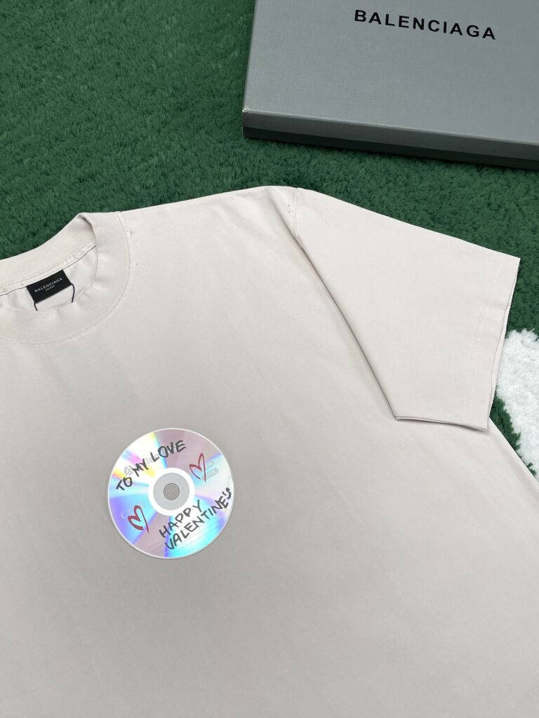 Balenciaga 발렌시아가 남자 TO MY LOVE 핏 블랙 미디엄 티셔츠 레플리카 20번 이미지 - 의류 | 세미샵 레플리카 사이트