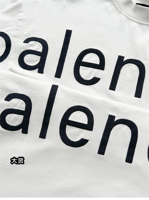 발렌시아가 롱슬리브 도트 BAL.COM 긴팔 티셔츠 - 상세 이미지