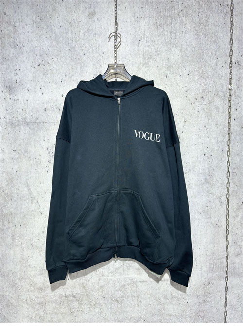 발렌시아가 보그 VOGUE 후드 집업 - 상세 이미지