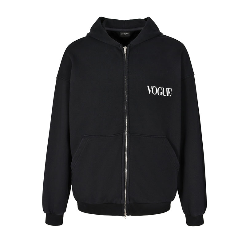 발렌시아가 보그 VOGUE 후드 집업