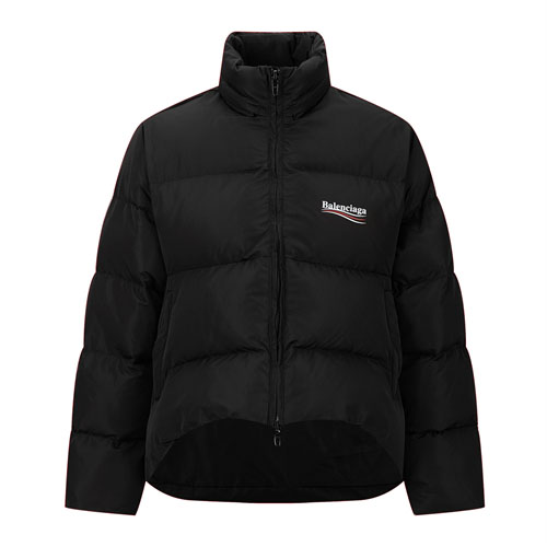 Balenciaga 발렌시아가 웨이브로고 C-쉐입 패딩 자켓 레플리카 2번 이미지 - 의류 | 세미샵 레플리카 사이트