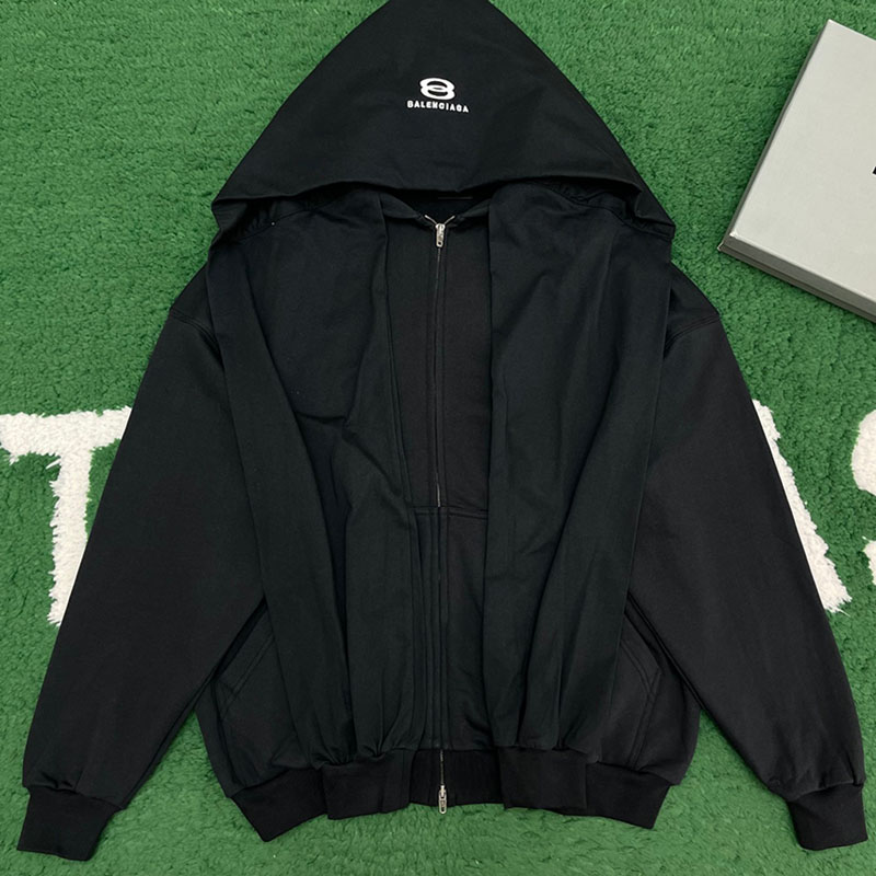 Balenciaga 발렌시아가 유니티 스포츠 아이콘 인코그니토 오버사이즈 후드 집업 레플리카 1번 이미지 - 의류 | 세미샵 레플리카 사이트