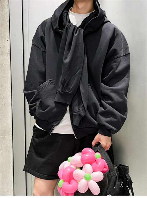 Balenciaga 발렌시아가 유니티 스포츠 아이콘 인코그니토 오버사이즈 후드 집업 레플리카 13번 이미지 - 의류 | 세미샵 레플리카 사이트