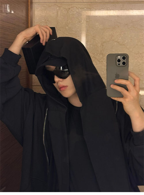 Balenciaga 발렌시아가 유니티 스포츠 아이콘 인코그니토 오버사이즈 후드 집업 레플리카 14번 이미지 - 의류 | 세미샵 레플리카 사이트