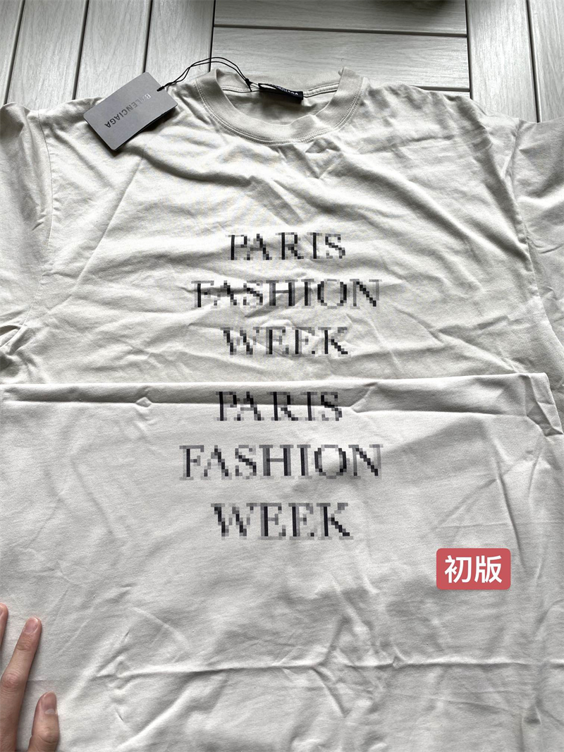 발렌시아가 발렌시아가 파리패션위크 그래픽 반팔 티셔츠 레플리카 19번 이미지 - 의류 | 세미샵 레플리카 사이트