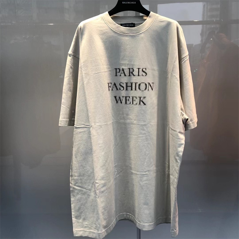 발렌시아가 발렌시아가 파리패션위크 그래픽 반팔 티셔츠 레플리카 15번 이미지 - 의류 | 세미샵 레플리카 사이트