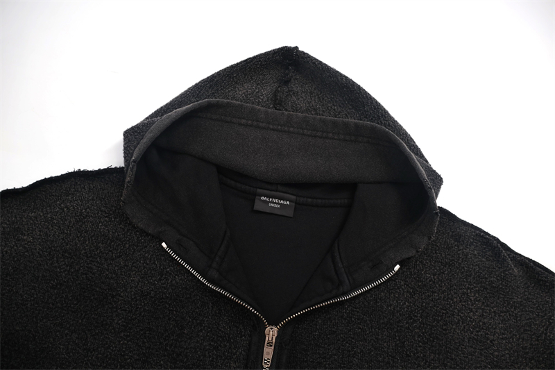 Balenciaga 발렌시아가 폴리티컬 캠페인 인사이드 아웃 라지 핏 집업 후드 레플리카 6번 이미지 - 의류 | 세미샵 레플리카 사이트