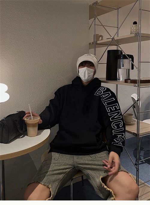 발렌시아가 플리스 집업 자켓 - 상세 이미지