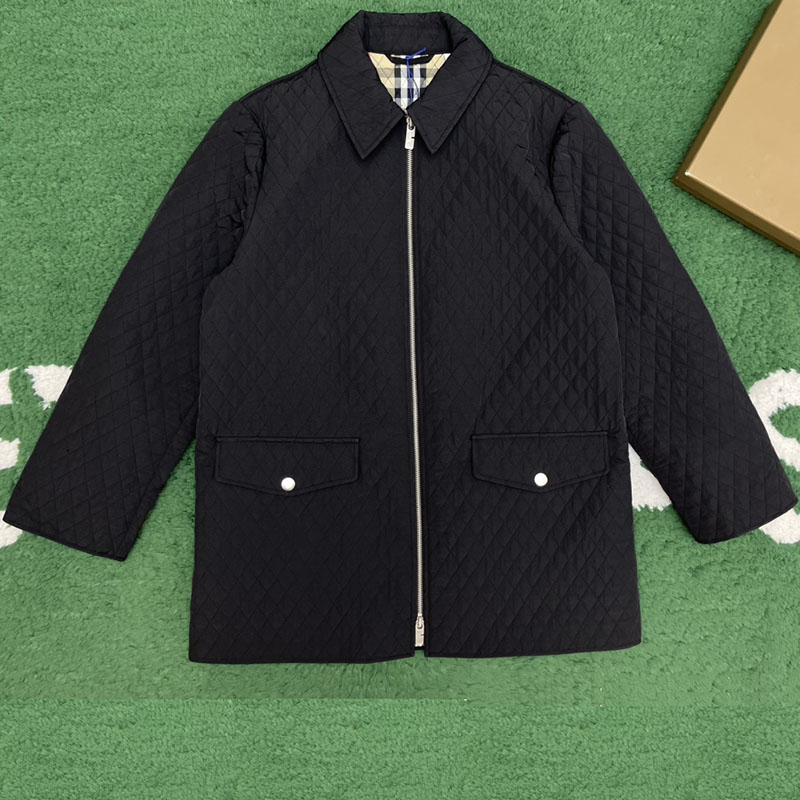 Burberry 버버리 24FW 체크 후드 퀼티드 나일론 자켓 레플리카 1번 이미지 - 의류 | 세미샵 레플리카 사이트