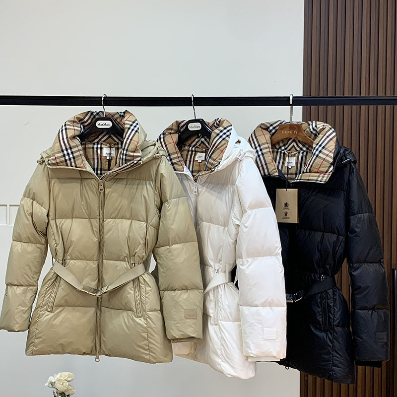 Burberry 버버리 90 트렌치 벨트 패딩 다운 자켓 레플리카 1번 이미지 - 의류 | 세미샵 레플리카 사이트