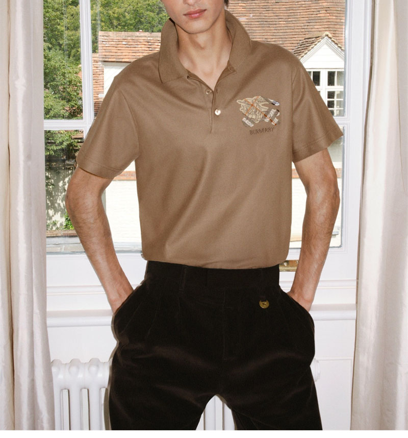 버버리 버버리 EKD 체크 코튼 폴로 셔츠 레플리카 3번 이미지 - 의류 | 세미샵 레플리카 사이트