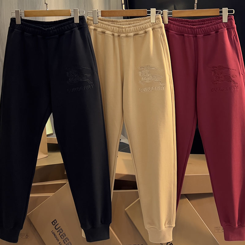 버버리 EKD 코튼 조깅 팬츠