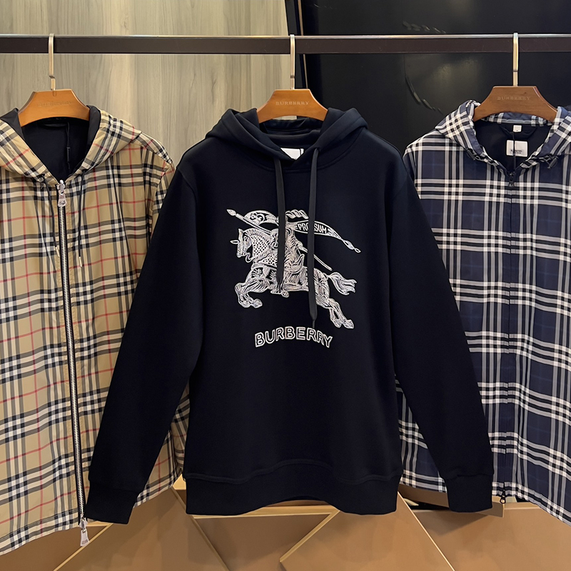 버버리 EKD 코튼 후디