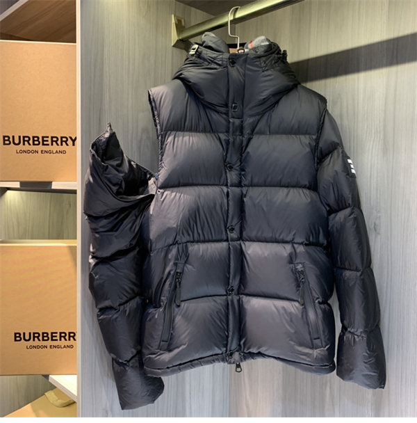 Burberry 버버리 록웰 디태처블 후드 푸퍼 패딩 자켓 레플리카 3번 이미지 - 의류 | 세미샵 레플리카 사이트