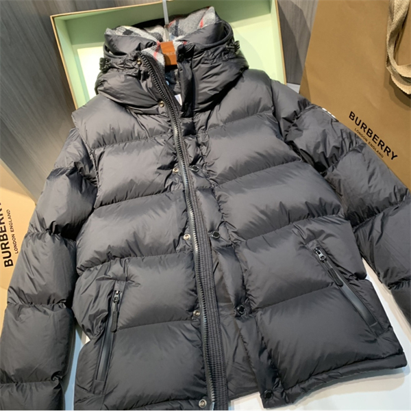 Burberry 버버리 록웰 디태처블 후드 푸퍼 패딩 자켓 레플리카 16번 이미지 - 의류 | 세미샵 레플리카 사이트