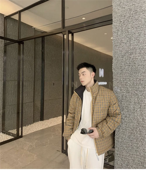Burberry 버버리 빈티지 체크 양면 패딩 다운 자켓 레플리카 21번 이미지 - 의류 | 세미샵 레플리카 사이트