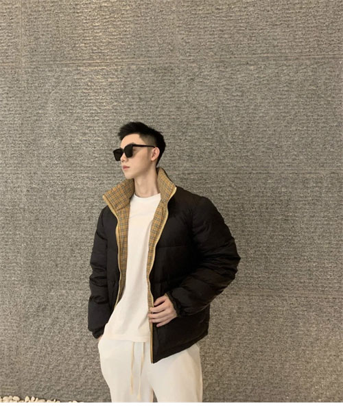 Burberry 버버리 빈티지 체크 양면 패딩 다운 자켓 레플리카 25번 이미지 - 의류 | 세미샵 레플리카 사이트