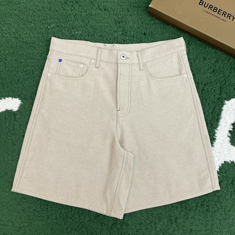 버버리 코튼 블렌드 EKD 숏 팬츠