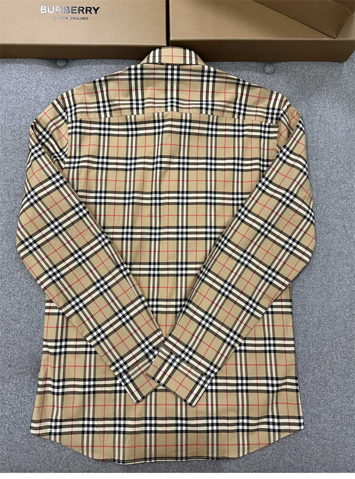 Burberry 버버리 클래식 체크 코튼 포플린 셔츠 레플리카 9번 이미지 - 의류 | 세미샵 레플리카 사이트