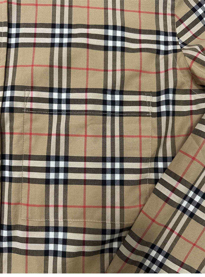 Burberry 버버리 클래식 체크 코튼 포플린 셔츠 레플리카 13번 이미지 - 의류 | 세미샵 레플리카 사이트
