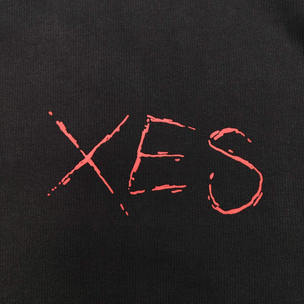 베트멍 24SS XES 오버사이즈 후드 티셔츠 블랙 - 상세 이미지