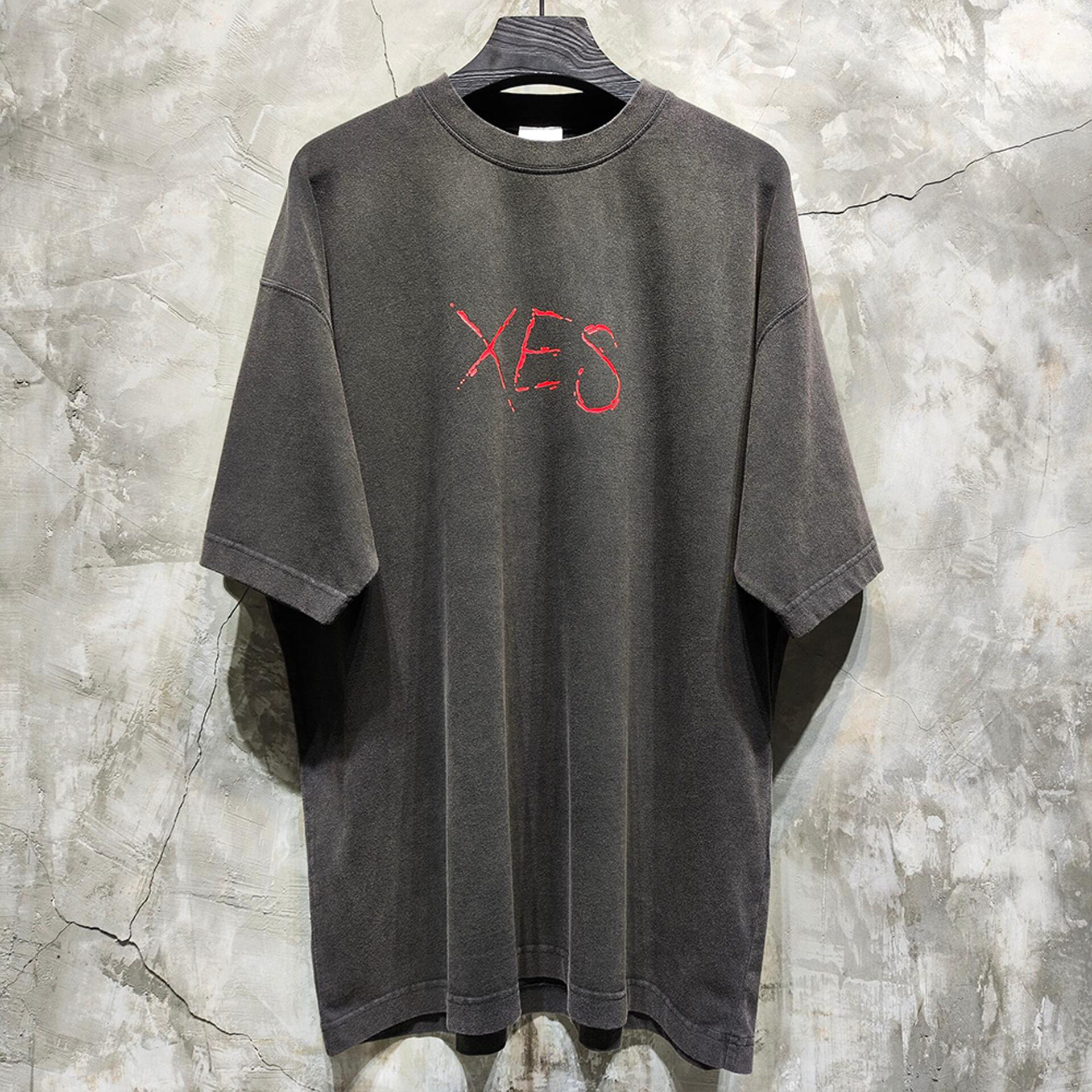 베트멍 24SS XES 프린팅 반팔 티셔츠 블랙