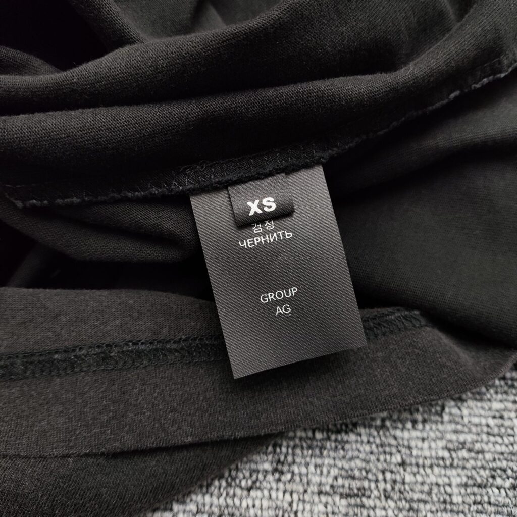 베트멍 24SS XES 프린팅 반팔 티셔츠 블랙 - 상세 이미지