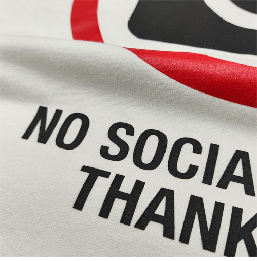 베트멍 No Social Media 반팔 티셔츠 - 상세 이미지