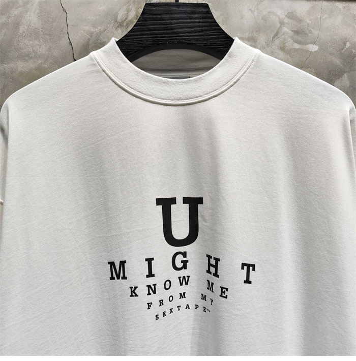 베트멍 ‘U Might Know Me’ 오버사이즈 반팔 티셔츠 - 상세 이미지