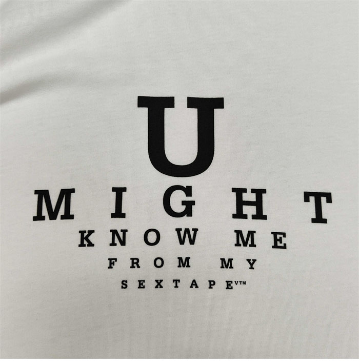 베트멍 ‘U Might Know Me’ 오버사이즈 반팔 티셔츠 - 상세 이미지