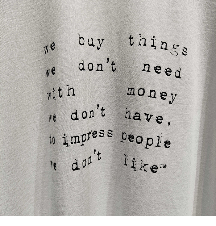 베트멍 We Buy Things 오버사이즈 반팔 티셔츠 - 상세 이미지