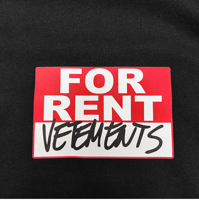 베트멍 for Rent 오버사이즈 반팔 티셔츠 - 상세 이미지
