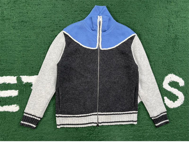 보테가베네타 보테가베네타 울 집업 컬러 블록 자켓 레플리카 5번 이미지 - 의류 | 세미샵 레플리카 사이트