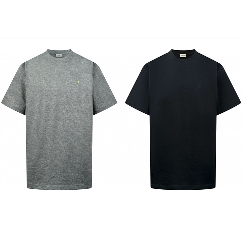 생로랑 CASSANDRE 피케 반팔 티셔츠