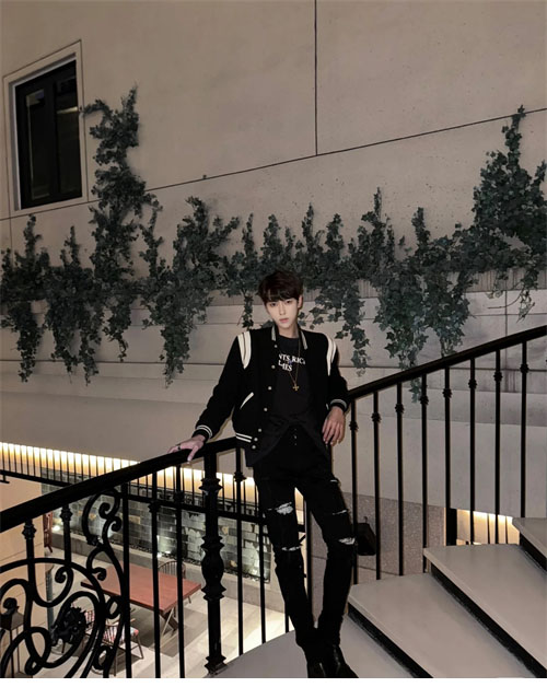 생로랑 클래식 울 테디 자켓（세븐） - 상세 이미지