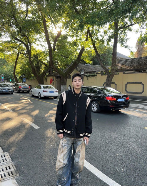생로랑 클래식 울 테디 자켓（세븐） - 상세 이미지