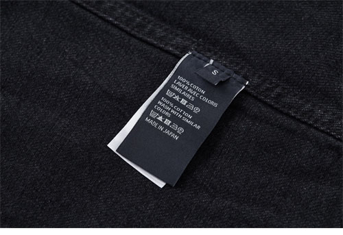 셀린느 24FW 차콜 워시 로그 데님 후드 자켓 - 상세 이미지