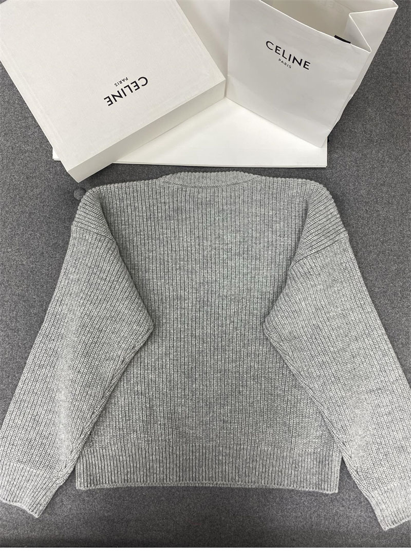 셀린느 셀린느 르브드 울 크루넥 스웨터 （터보） 레플리카 12번 이미지 - 의류 | 세미샵 레플리카 사이트