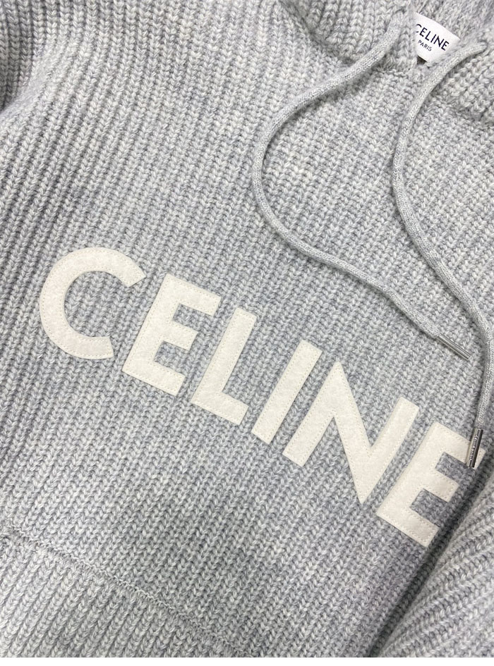 C E L I N E 셀린느 립드 울 오버사이즈 스웨터 후드 레플리카 23번 이미지 - 의류 | 세미샵 레플리카 사이트