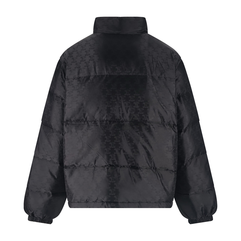 C E L I N E 셀린느 트리옹프 모노그램 나일론 자카드 다운 패딩 자켓 레플리카 5번 이미지 - 의류 | 세미샵 레플리카 사이트