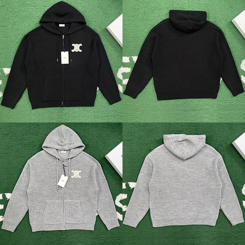 셀린느 셀린느 트리옹프 후드 집업 가디건（레어） 레플리카 1번 이미지 - 의류 | 세미샵 레플리카 사이트