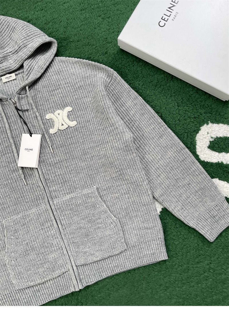 셀린느 셀린느 트리옹프 후드 집업 가디건（레어） 레플리카 21번 이미지 - 의류 | 세미샵 레플리카 사이트