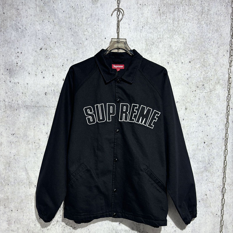 Supreme 슈프림 24SS 아크 데님 코치 자켓 블랙 레플리카 1번 이미지 - 의류 | 세미샵 레플리카 사이트