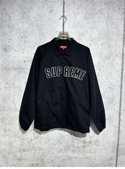 Supreme 슈프림 24SS 아크 데님 코치 자켓 블랙 레플리카 5번 이미지 - 의류 | 세미샵 레플리카 사이트