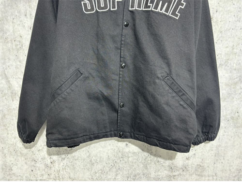 Supreme 슈프림 24SS 아크 데님 코치 자켓 블랙 레플리카 7번 이미지 - 의류 | 세미샵 레플리카 사이트