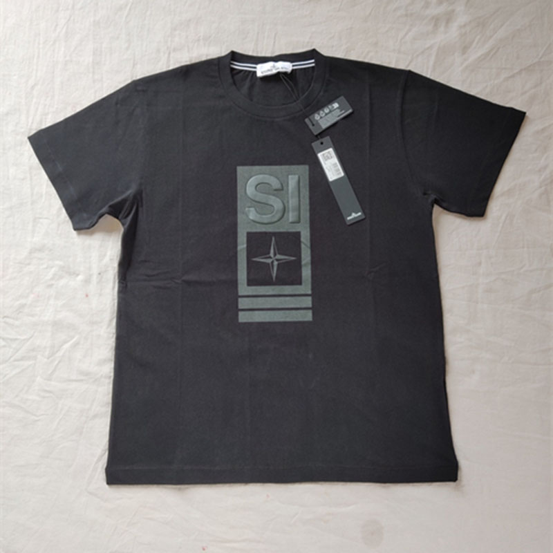 Stone Island 23SS 스톤아일랜드 2NS92 프린트 반팔 티셔츠 레플리카 1번 이미지 - 의류 | 세미샵 레플리카 사이트