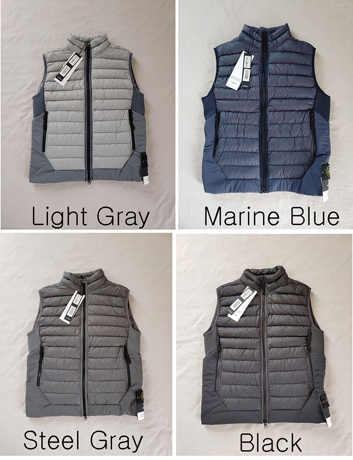 스톤아일랜드 17FW 다운 질레 패딩 베스트 DOWN GILET G0124 - 상세 이미지